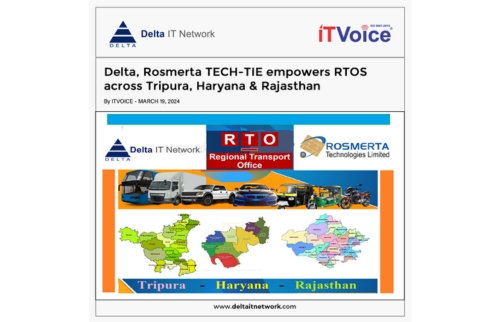 Delta, Rosmerta Tech-Tie Empowers RTOs Across Tripura, Haryana And Rajasthan
