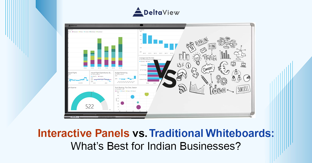 Interactive Panels vs. Traditional Whiteboards: What’s Best for Indian Businesses?